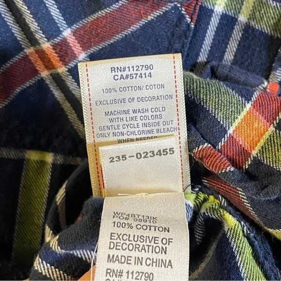 Women’s True Religion Plaid Work Button Up Blouse Or Shirt Western Style, Medium - Picture 3 of 7